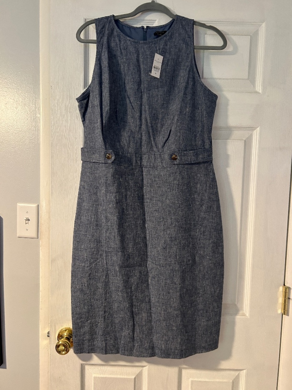 Ann Taylor Denim Dress - NEW WITH TAGS